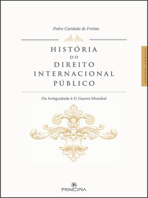 cover image of História do Direito Internacional Publico